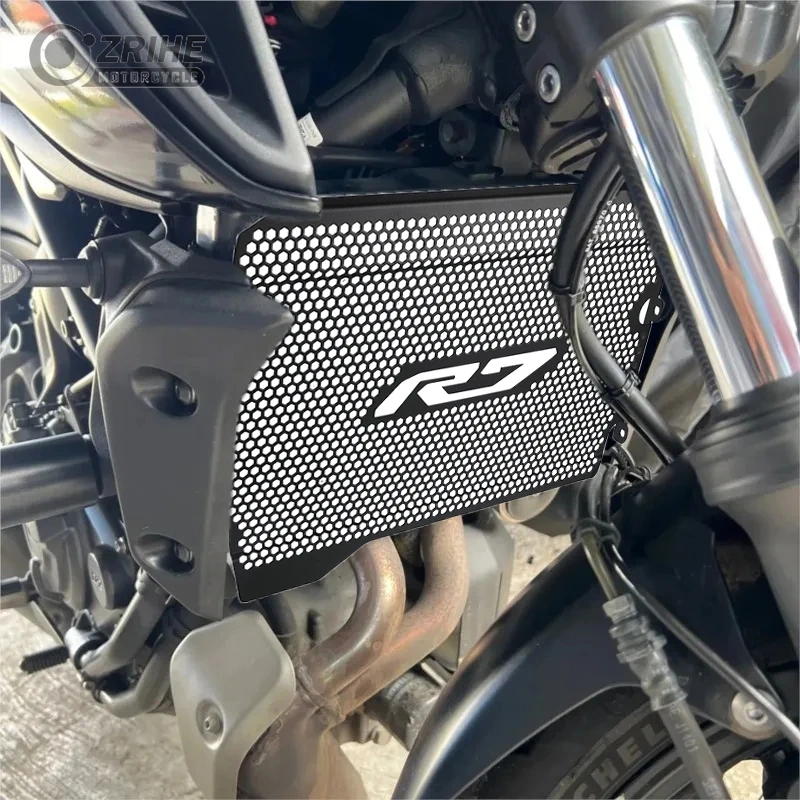 

For Yamaha YZF R7 2021 2022 2023 2024 2025 2026 YZFR7 Radiator Guard Grille Cover Protector Motorcycle Cooler Protection Grill