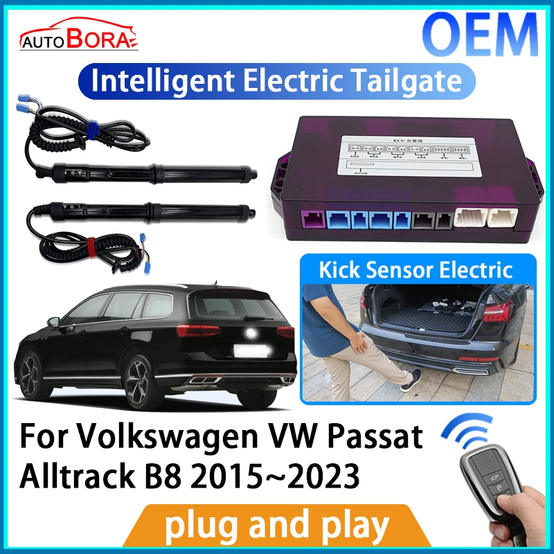 

AutoBora Intelligent Electric Tailgate Automatic Lifting Kit Remote Control Opener for Volkswagen VW Passat Alltrack B82015~2024