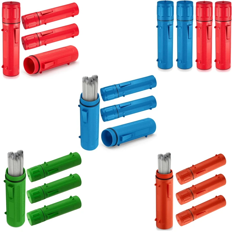 TOP 4 Pcs Electrode Rod Storage Tube 14 Inch Welding Rod Storage Airproof Welding Rod Container Waterproof