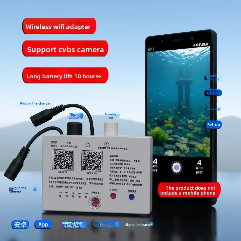 360 degree rotating underwater camera fish finder 2026 new infrared night vision special visual high definition fishing
