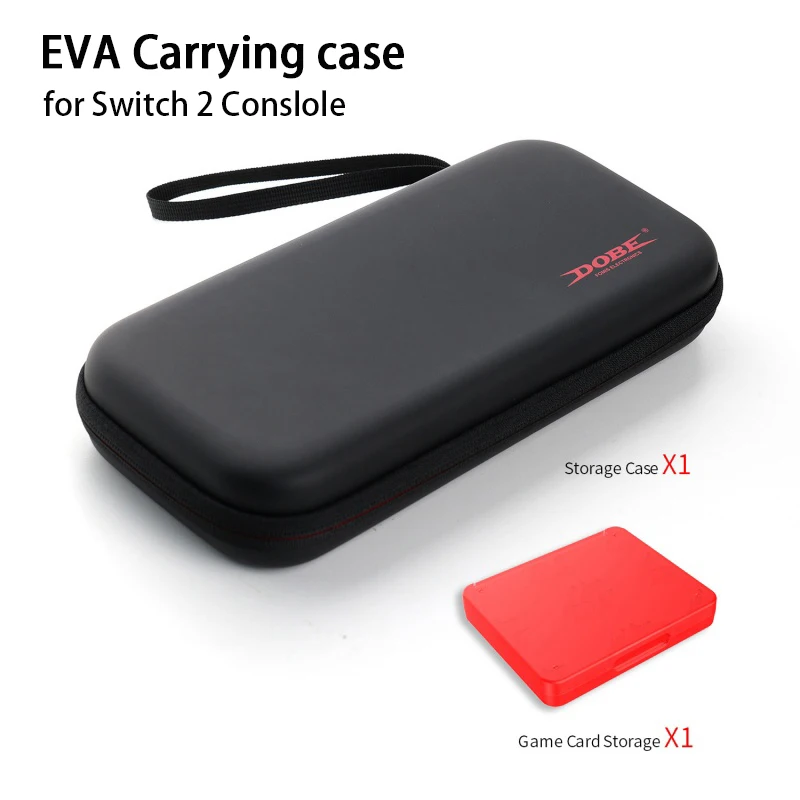 

Новая сумка для хранения консоли Switch 2, портативный чехол для переноски, чехол для игровой консоли Switch 2, хранилище игровых карт