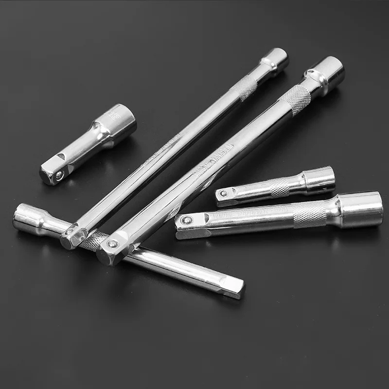 Ball Extension Bar แบริ่งมือความยาว Ratchet Rod Chrome ซ็อกเก็ตเหล็กเครื่องมือ 1/2 "3/8" 1/4 "150 มม.3 ชิ้นอุปกรณ์เสริม