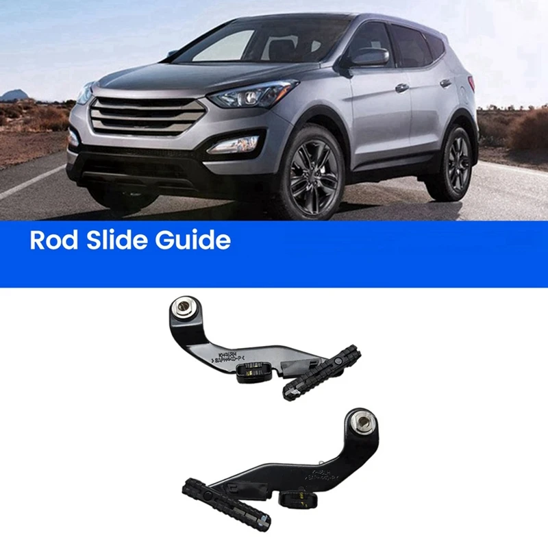 4X Car Sunroof Glass Bracket Bracket Diagonal Rod Slide Guide For Hyundai SANTA FE 2015-2018 816353S010 816363S010