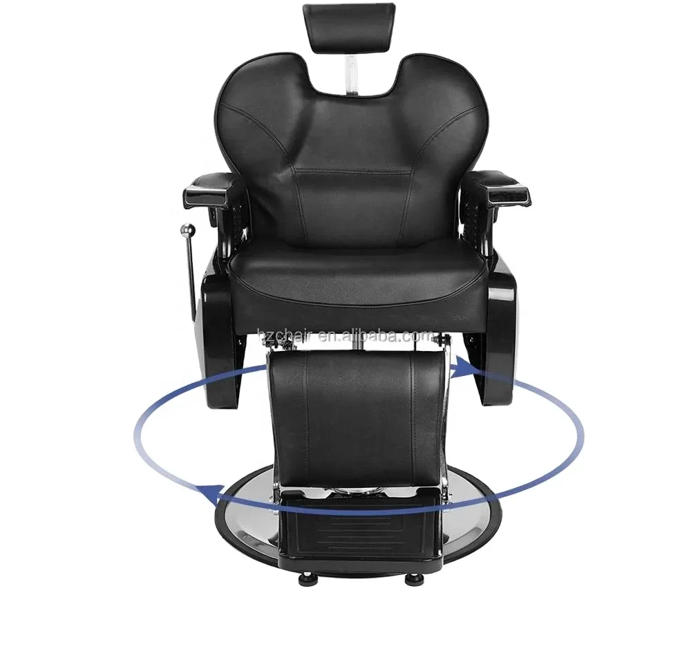 

Hot Sale Hydraulic Recliner Chair Heavy Duty Salon Equipment All Purpose Salon Beauty Barber Chair