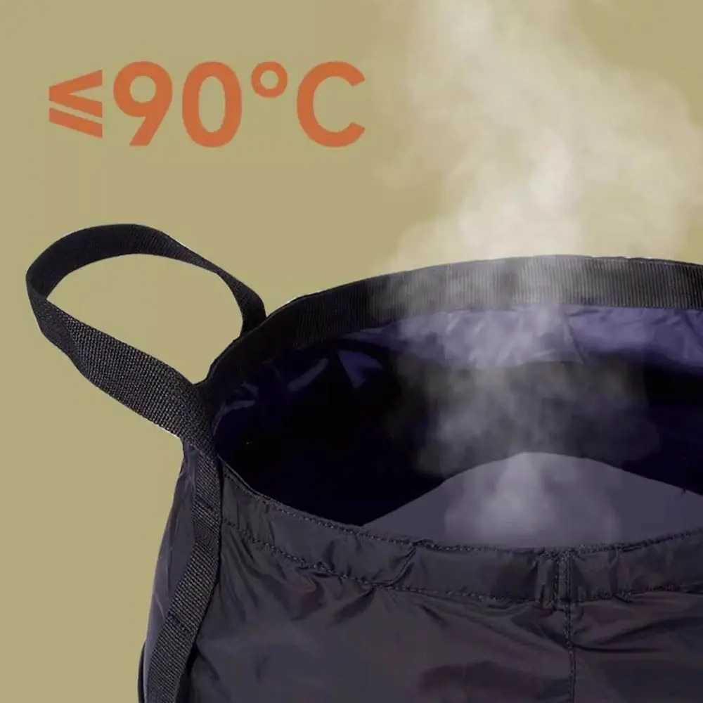 

Waterproof Folding Water Basin Large Capacity Reusable Portable Wash Basin Lightweight Collapsible Foldable Washbasin Basket