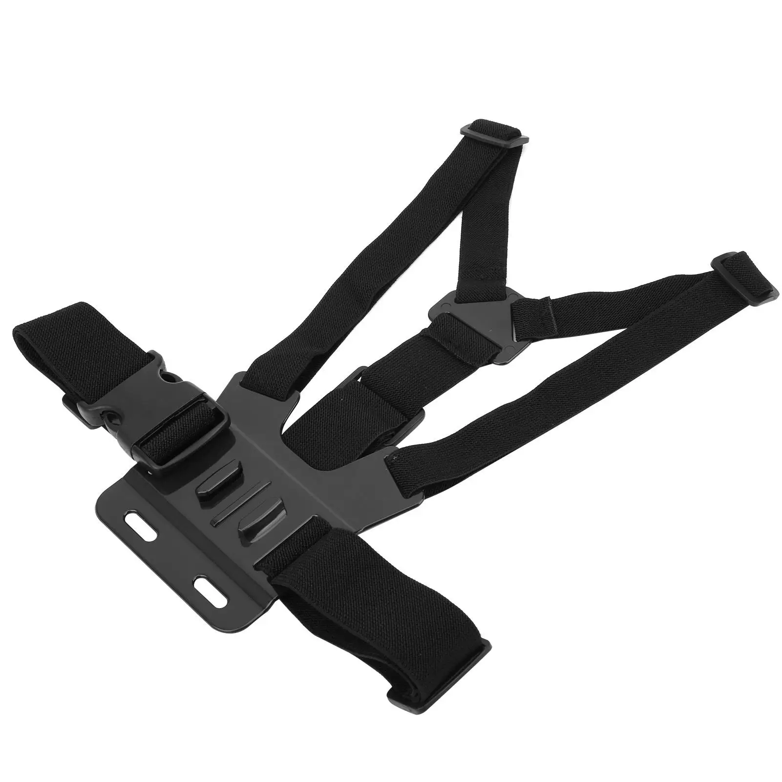 Universal Adjustable Phone Clip Holder for Chest - for outdoor Sports Photography Support