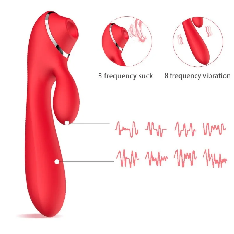 suction breast suction female multi-frequency dual-use vibrator orgasm sucking flirting fast moisture blow masturbator sex toys