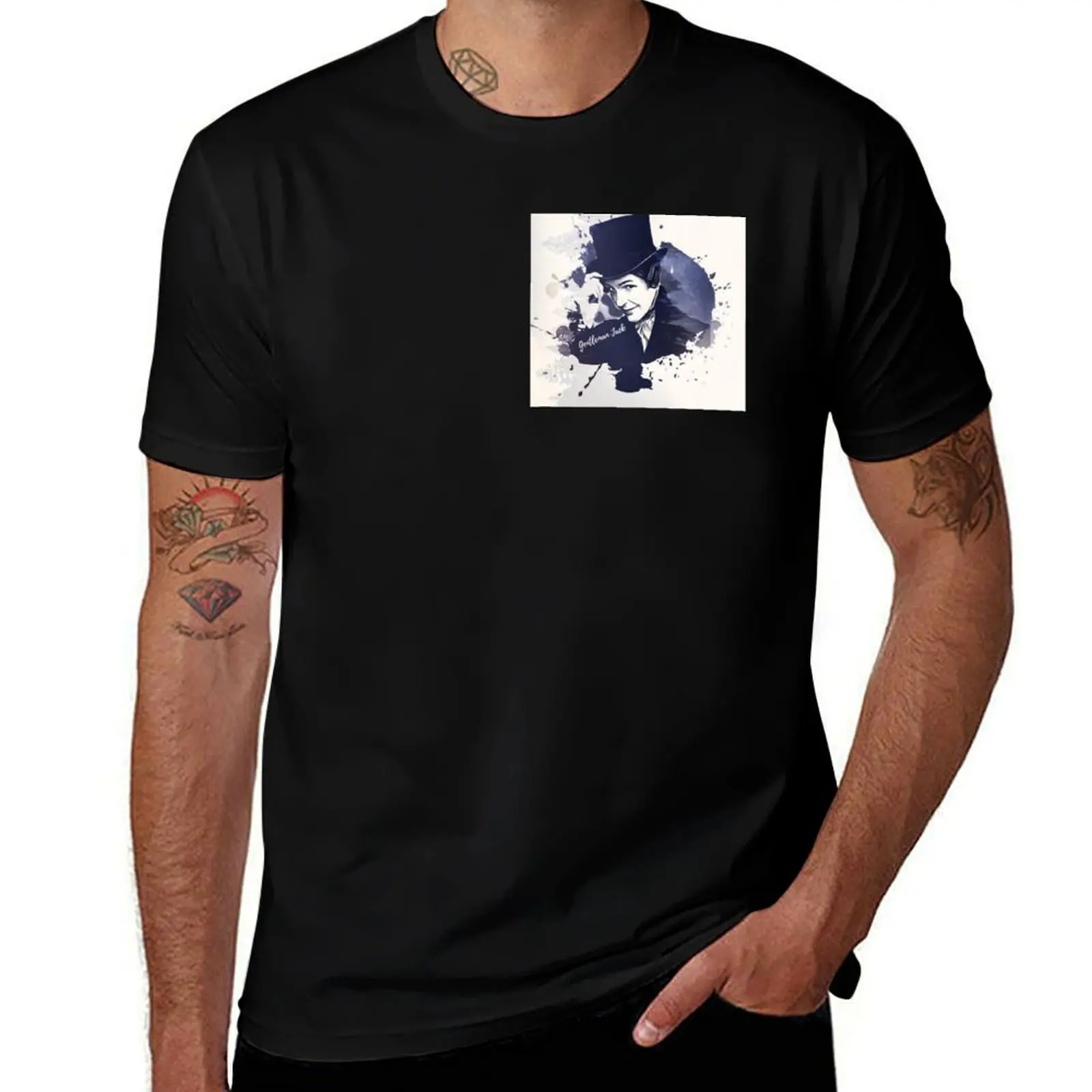 Gentleman Jack T-Shirt printed t shirts for man T-Shirt