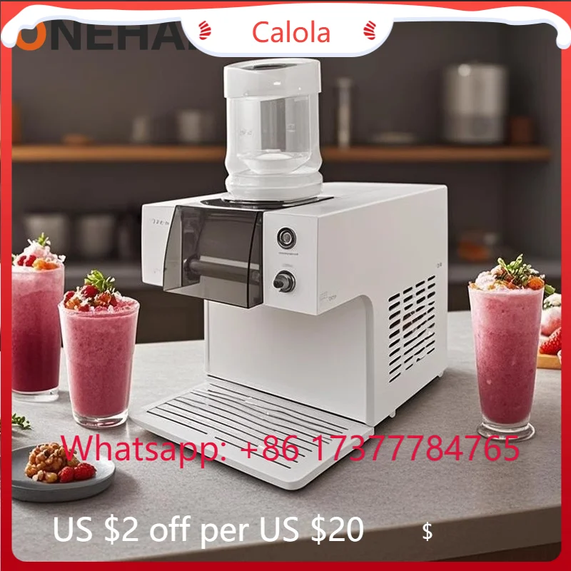 Commercial Auto Bingsu Machine 780W High-Efficiency Snow Ice Maker 220V Easy to Clean