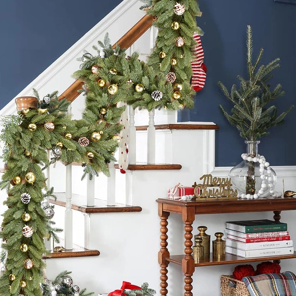 ABS Pine And Spruce Garland For Holiday Decor Twist And Turn Anywhere As Like Wrapped Around