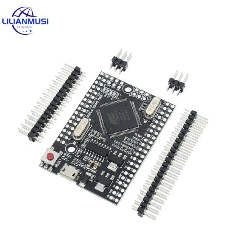 50pcs MEGA 2560 PRO Embed CH340G/ATMEGA2560-16AU Chip with male pinheaders Compatible for Arduino Mega2560