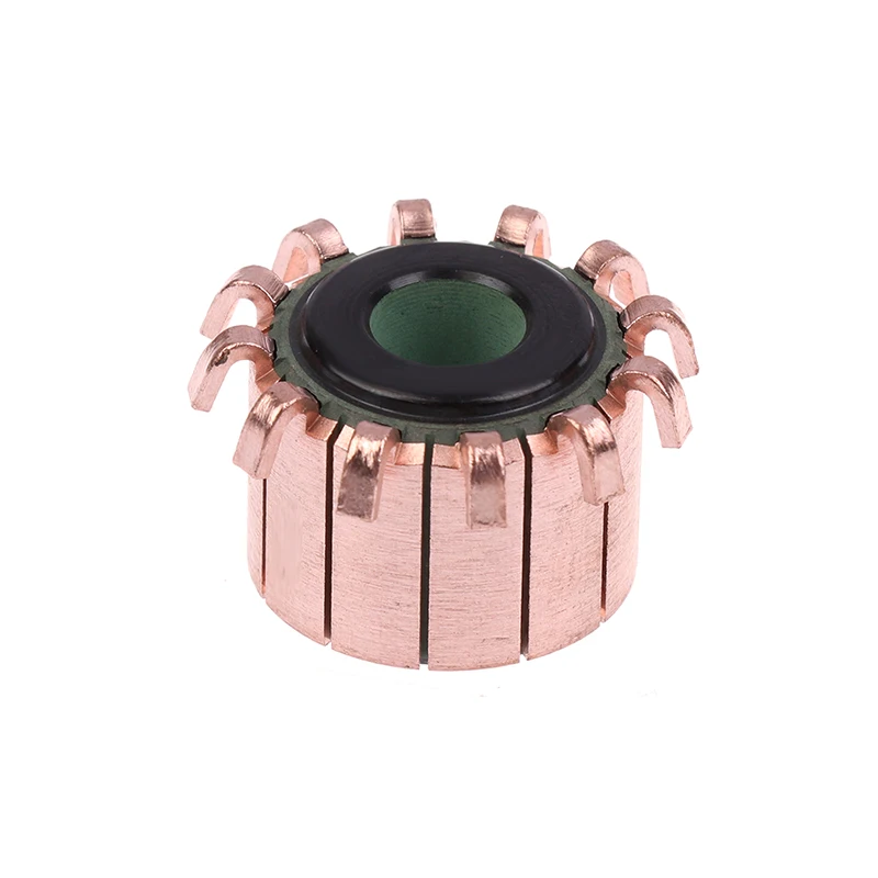 Hot Sale 1 Piece Copper Hook Type Electrical Motor Commutator 23x9x17mm 12P Teeth Copper Hook Type Electrical Motor Commutator