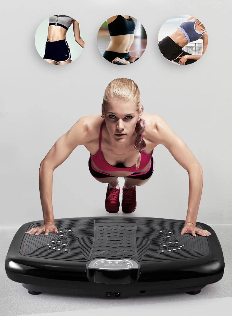 Vibrating Fat Shake,Body Slimming Whole Body Vibration Plate Machine Massage Vibration Platform Exercises