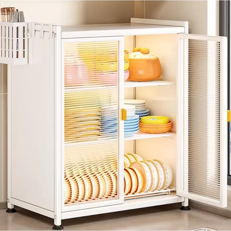 Stainless Steel Kitchen Dish Rack 2/3 Layer White Black Space Saving Covered Drying Rack for Kitchen Use