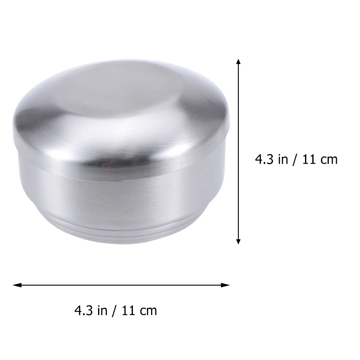 

Stainless Steel Double Wall Insulated Bowl Heat Resistant Soup Rice Bowl For Home Restaurant Kitchen Barware Use Household