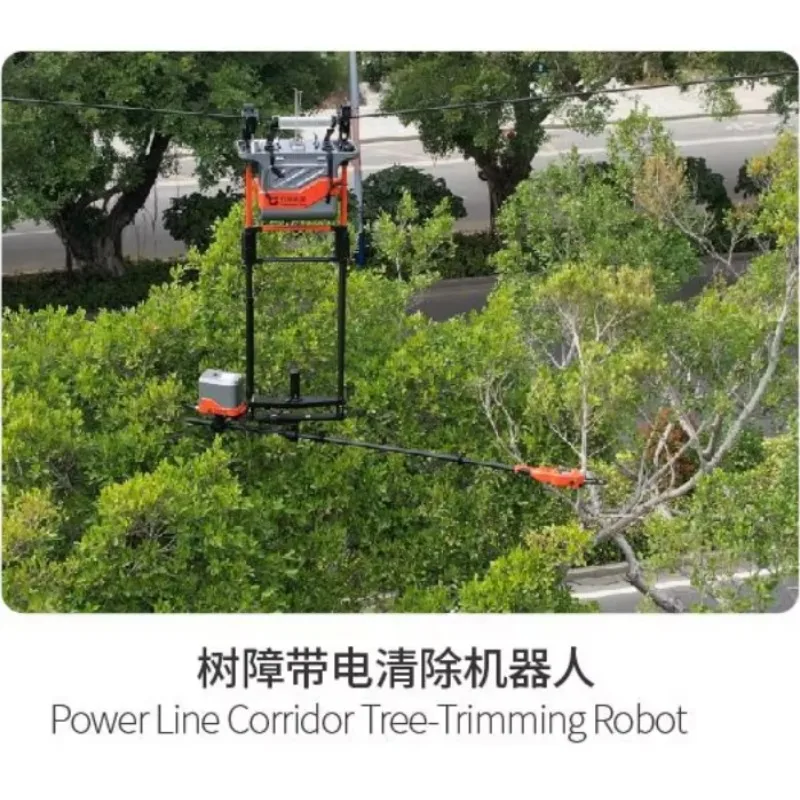 Power Line Gang Boomtrimmerrobot