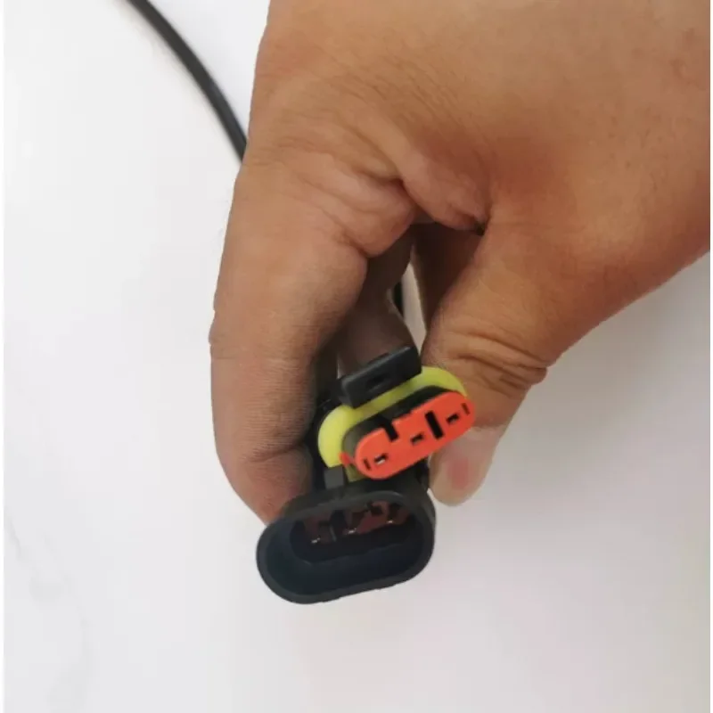 New 4-Way Video Cable, 3-Hole Flat Head Coiled Spring Wire Cord