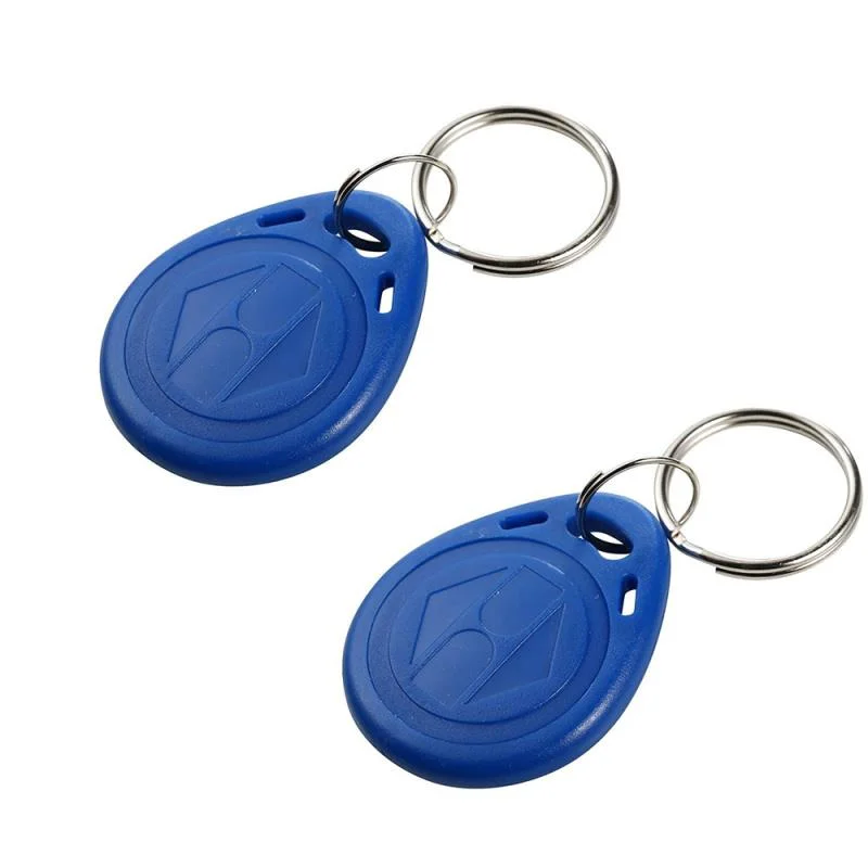 10Pcs RFID Keytags Mifare 13.56MHz 14443A M1 S50 Small Smart IC Key Ring Tag Keyfob Token Nfc Access Control Keycard