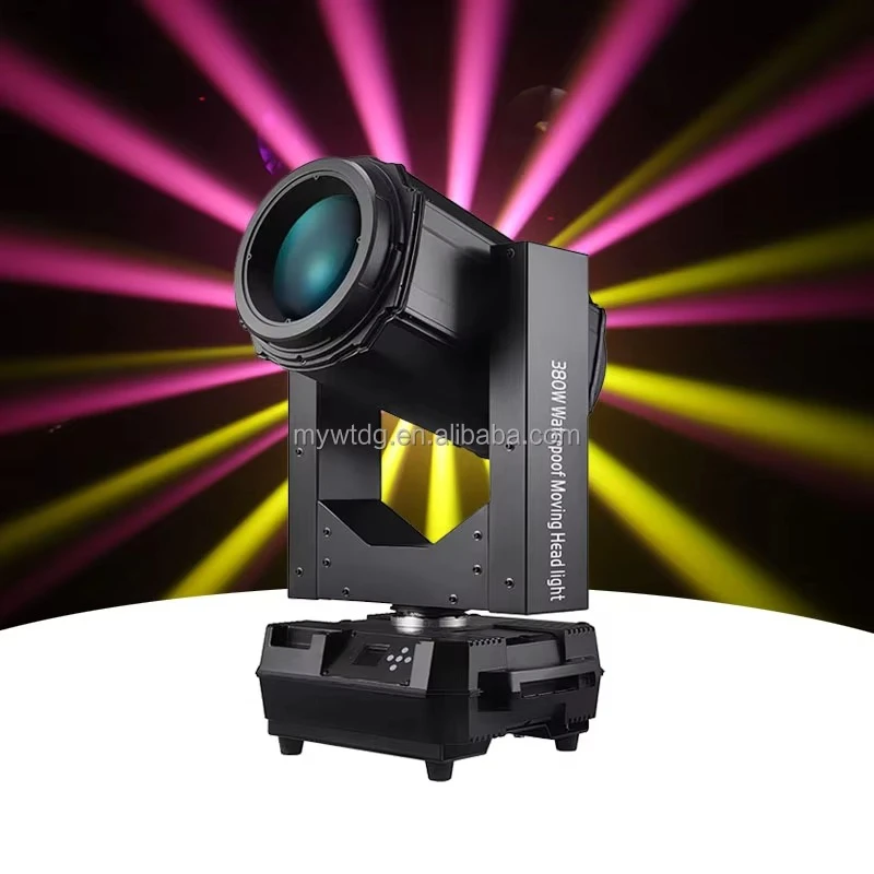 Hot selling：Waterproof Beam Light 380w Shaking Searchlight Scenic Area Lighting City Landmark Stage Lighting