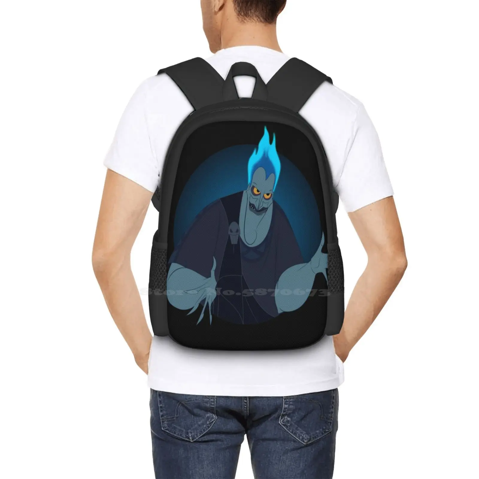 Hades Schult aschen Reise Laptop Rucksack Hades von Herkules Bösewichte Zeus griechischen Gott Cartoons Filme