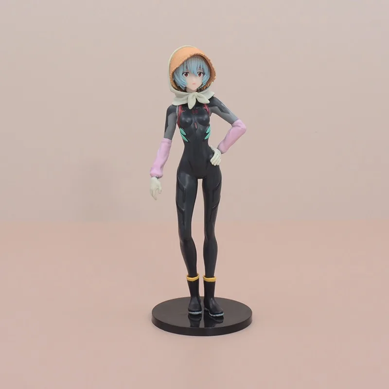 

17cm Bandai EVA Anime Figure Ayanami Rei toy model Action Figures statue Collection Pendant Desktop decoration kid birthday gift