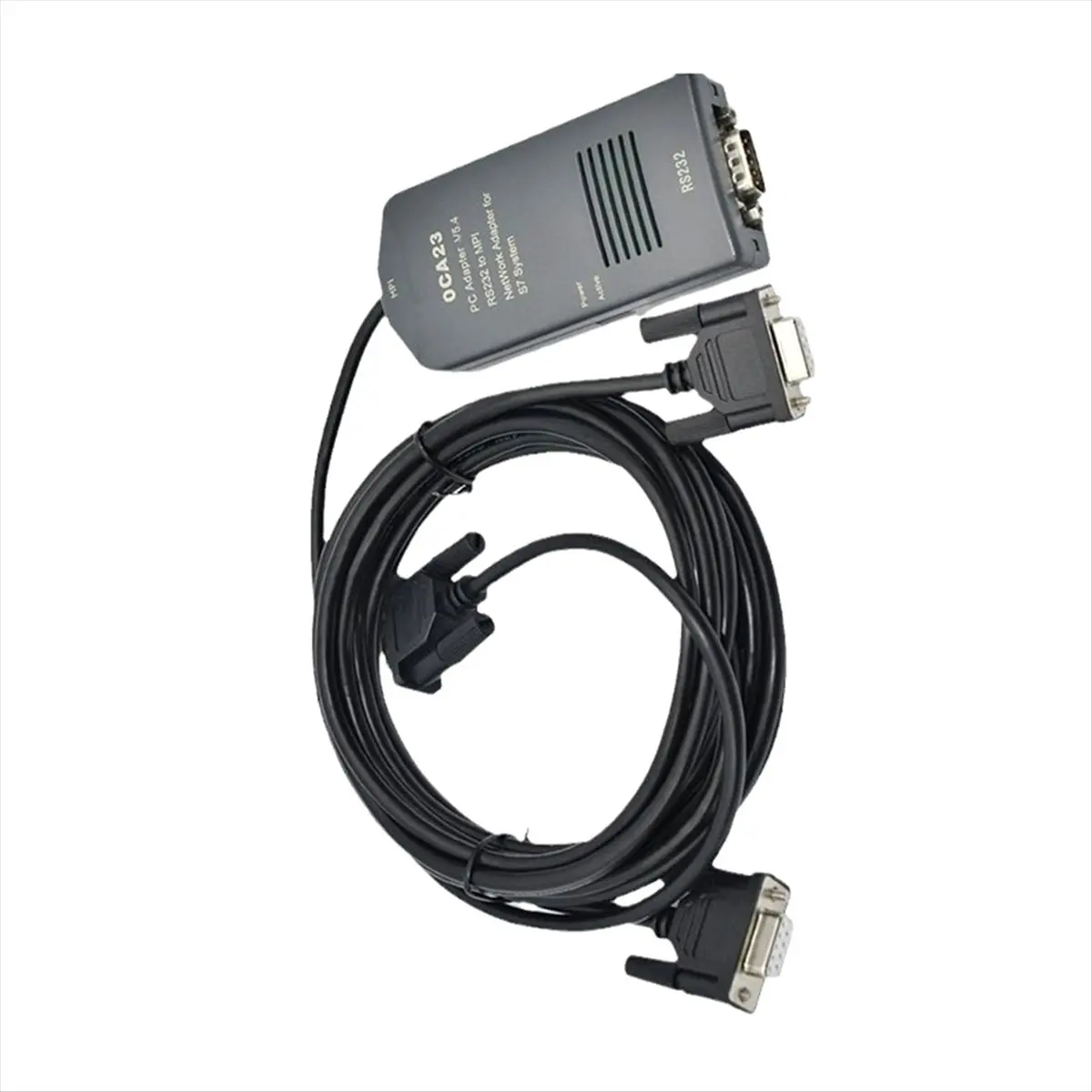 AU47-For Siemens S7-300/400 PLC Programming Cable PC-MPI+ Adapter RS232 to MPI 6ES7 972-0CA23-0XA0 Data Transfer
