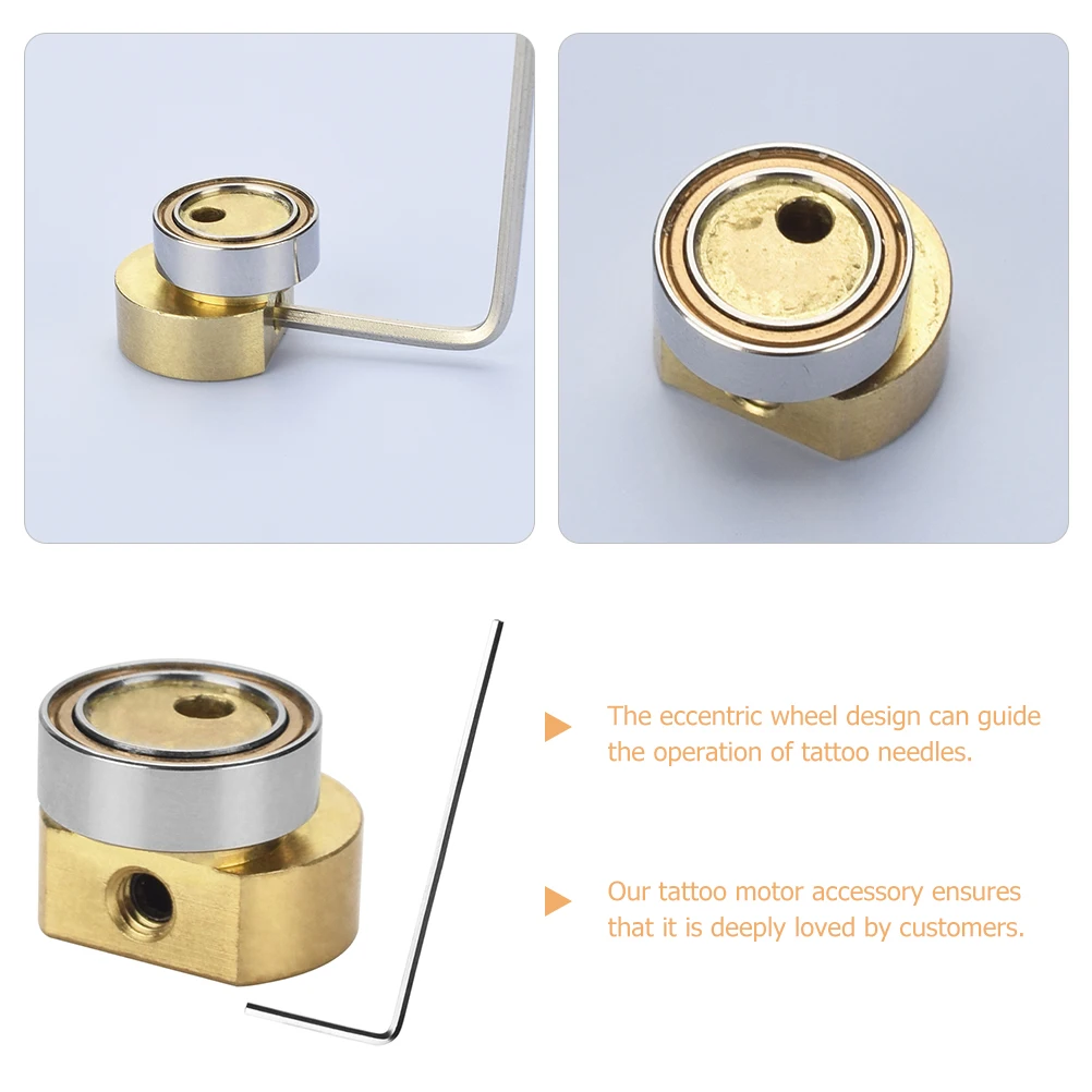 

Tattoo Machine Accessory Eccentric Wheel Reusable Rotary Motor Professional Tattoo Supply Easy Access and Placement