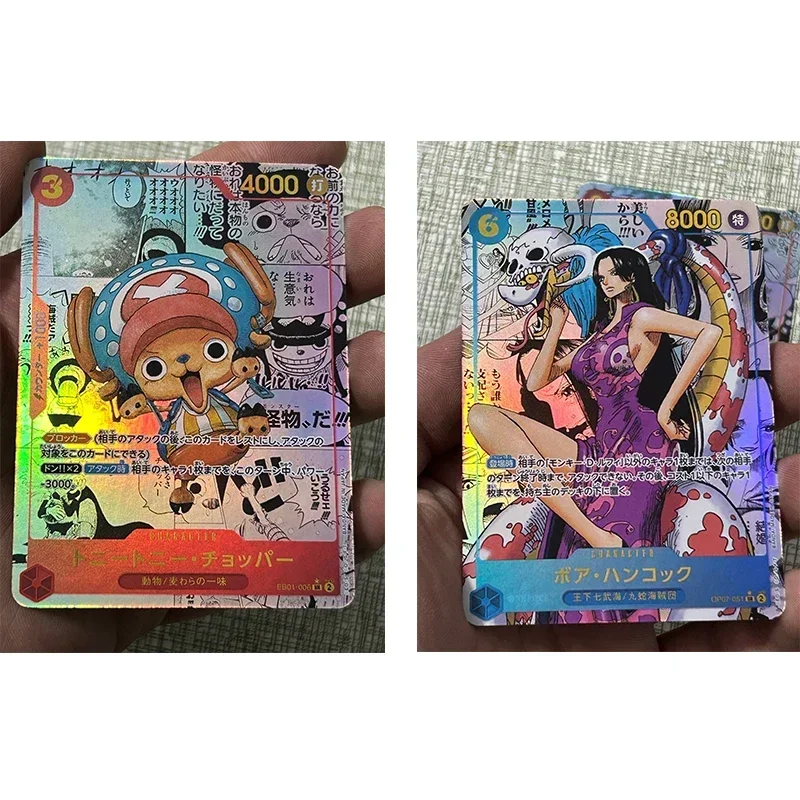 OPCG One Piece Nico Robin Tony Tony Chopper Roronoa Zoro carta da collezione fatta in casa fai da te regalo di compleanno di natale gioco giocattoli