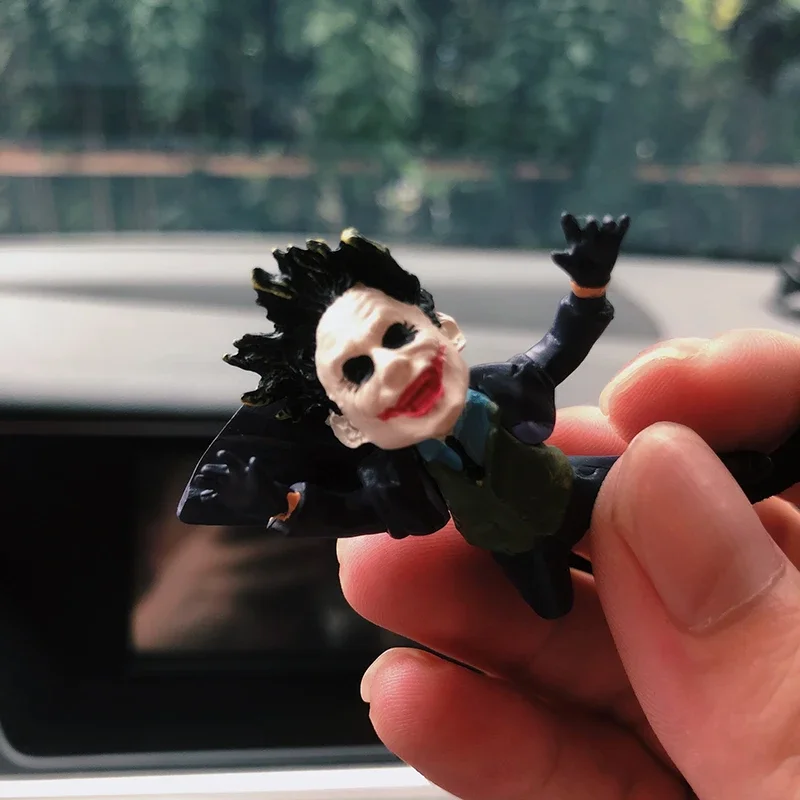 Car Interior Decoration Personality Pendant The Joker Model Rearview Mirror Pendant Decoration Car Goods Interior Accessories