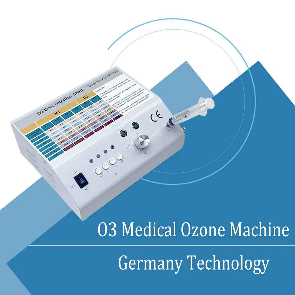 Best Price Medical Ozone Therapy Generator Machine with Ozone Concentration Chart