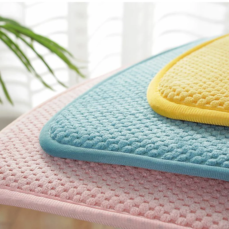 Thickened U-shaped Chair Mat Horseshoe Shape Bench Cover Thick Non-slip Seat Mat For Autumn and Winter