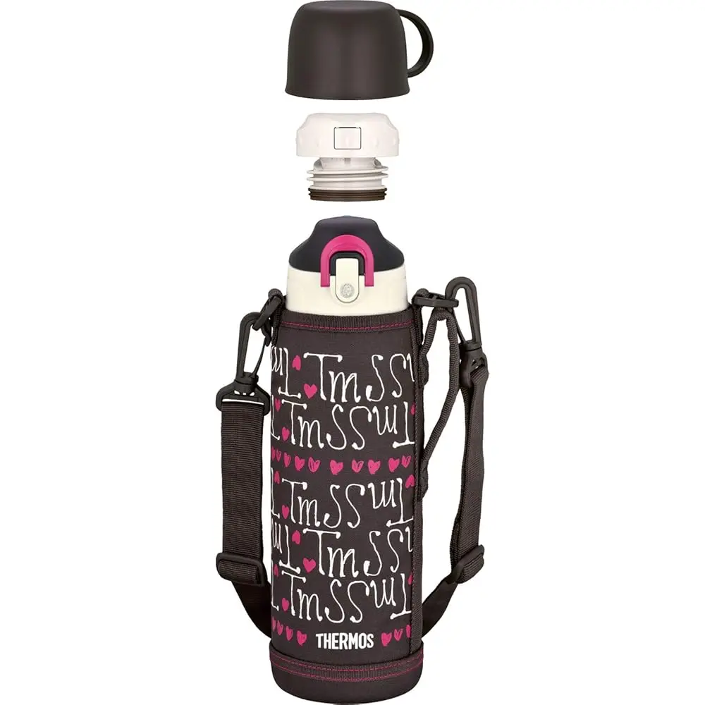 

Water Bottle Fho-1001Wf Ch-H Vacuum Insulated 2-Way Bottle 0.3 Gal (1.0 L) / 3.8 Gal (1.0 L) Chocolate Heart