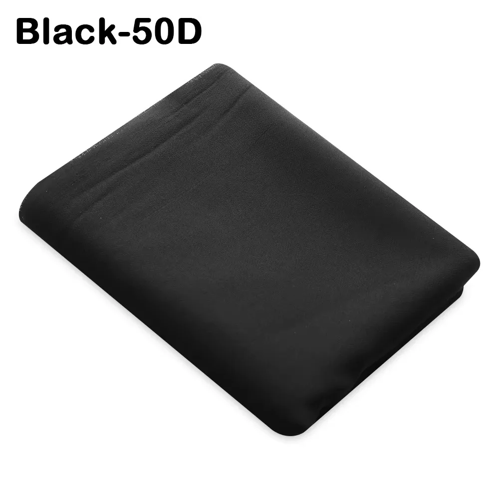 

Ткань-вкладыш для термоклеевого крепления 30D/50D/75D, черная, односторонняя клеевая подкладка из полиэстера, легкая, для рукоделия