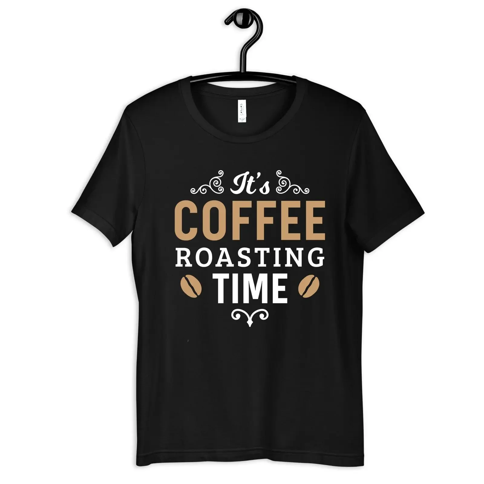 Coffee Roasting Time T Shirt Womens Long Sleeve Kids SweaT vintage Washed Slightly graphic Stretched Versatile Unisex