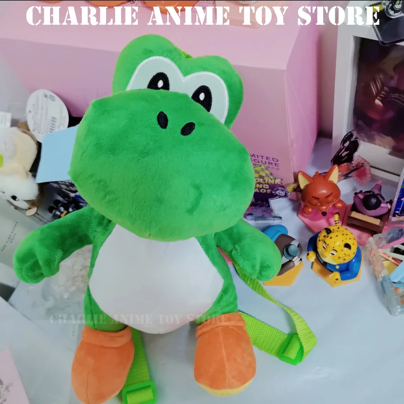 

2025 Super Mario Plush Toys Cute Cartoon Yoshi Doll Backpack Fan Collection Birthday Christmas Gifts
