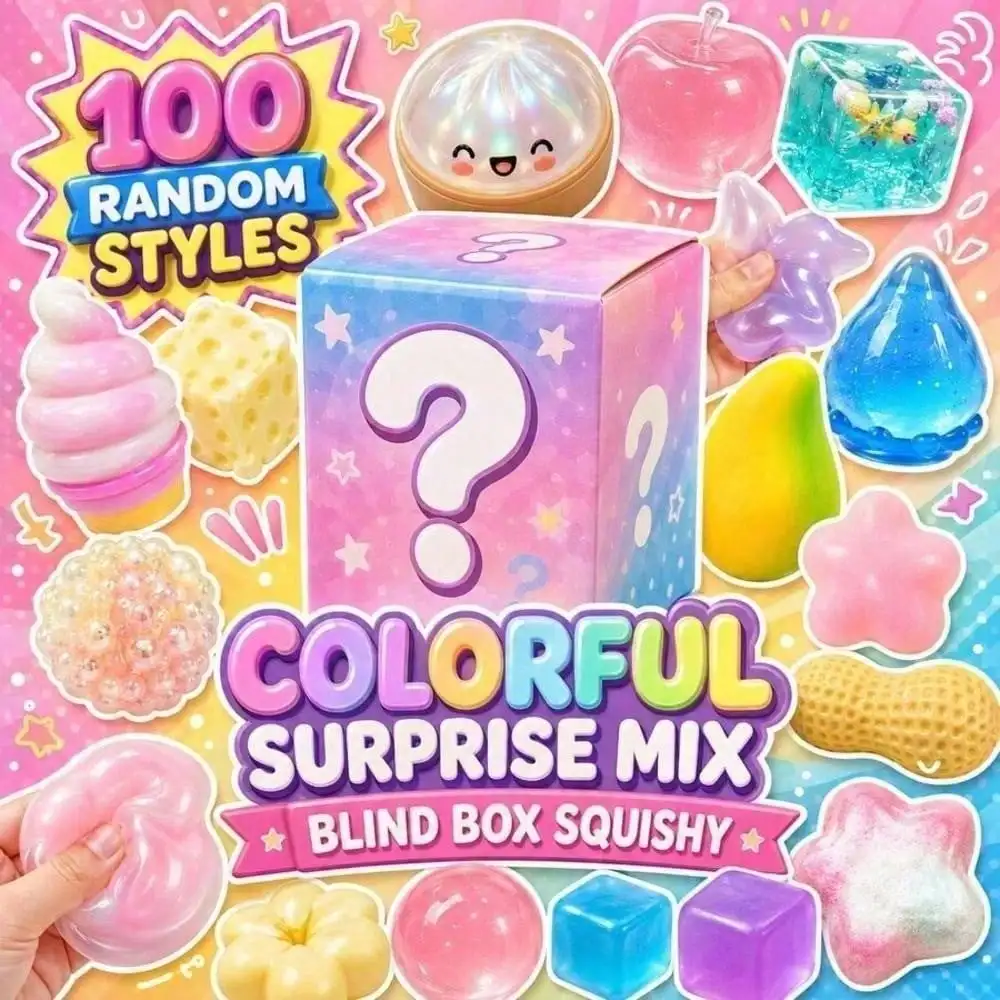 

[Limited-Time Offer] Trendy Mini Toy Sailboat Glitter Squishy Blind Box – 3 Separate Random Draws Min 2 Max 5 Merchandise, Ultra Slow Rising Soft Squeeze Toy, Anxiety Relief Sensory Collector Surprise Kit