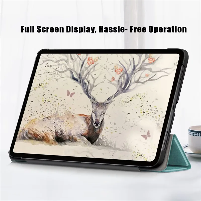 Dreifach Faltbare Hülle für iPad 11. Generation 10,9 Zoll mit Auto-Wach-/Schlaf-Funktion Stoßfeste Abdeckung – Detail 5