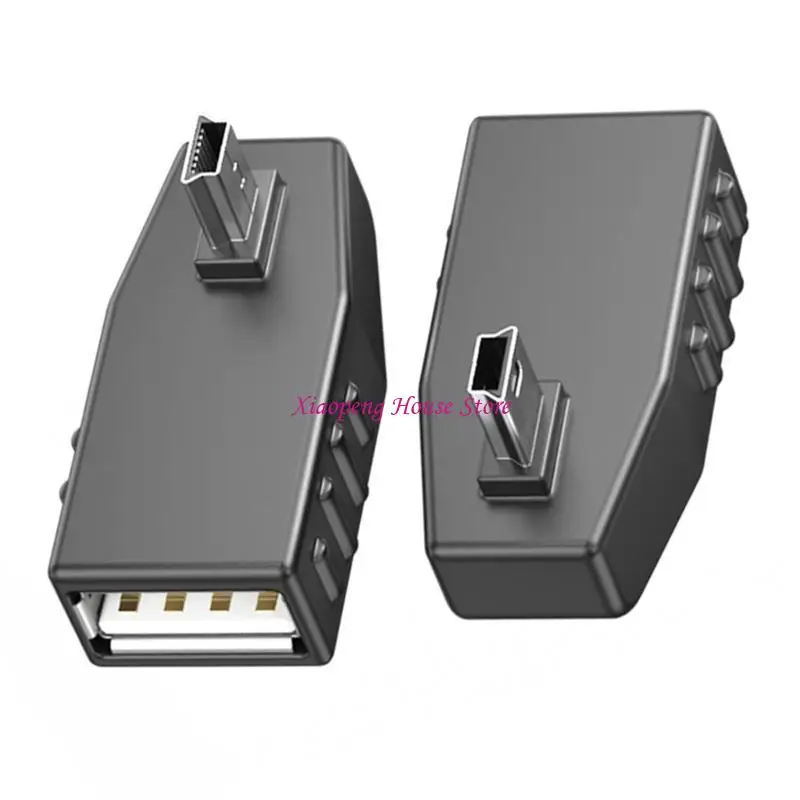 USB 5Pin Male to USB Female OTG Adapter 480Mbps Data Adapter for Smartphone 77JC