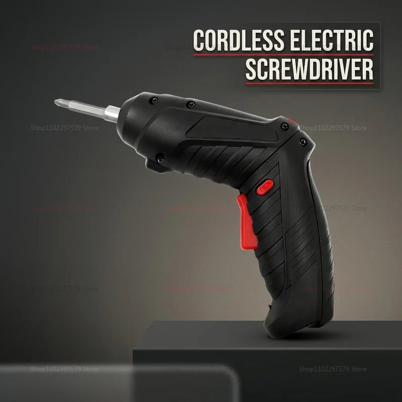 47Pcs Rechargeable Cordless Electric Screwdriver Set 3.6V Lithium Home DIY Repair Tools Kit Foldable Light Portable