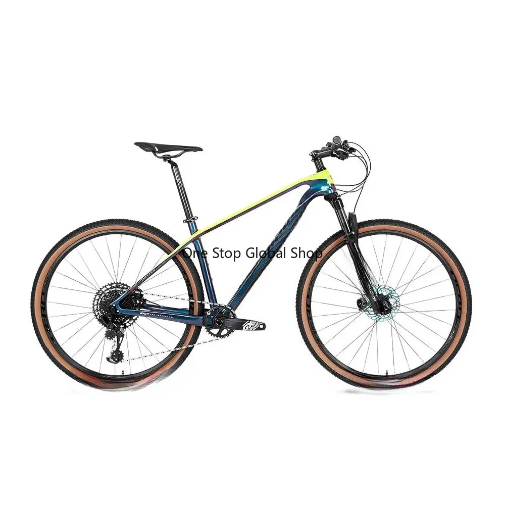 My Store New Year Max M9100 27-Speed MTB 29 Carbon HC+Silver Unisex T1000 Comfortable Saddle 150-165cm