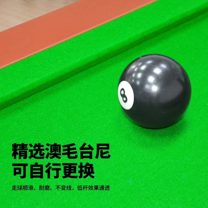 طاولة حمام سباحة منزلية قابلة للطي بخمس نقاط، لوح خشبي صلب متعدد الطبقات #5