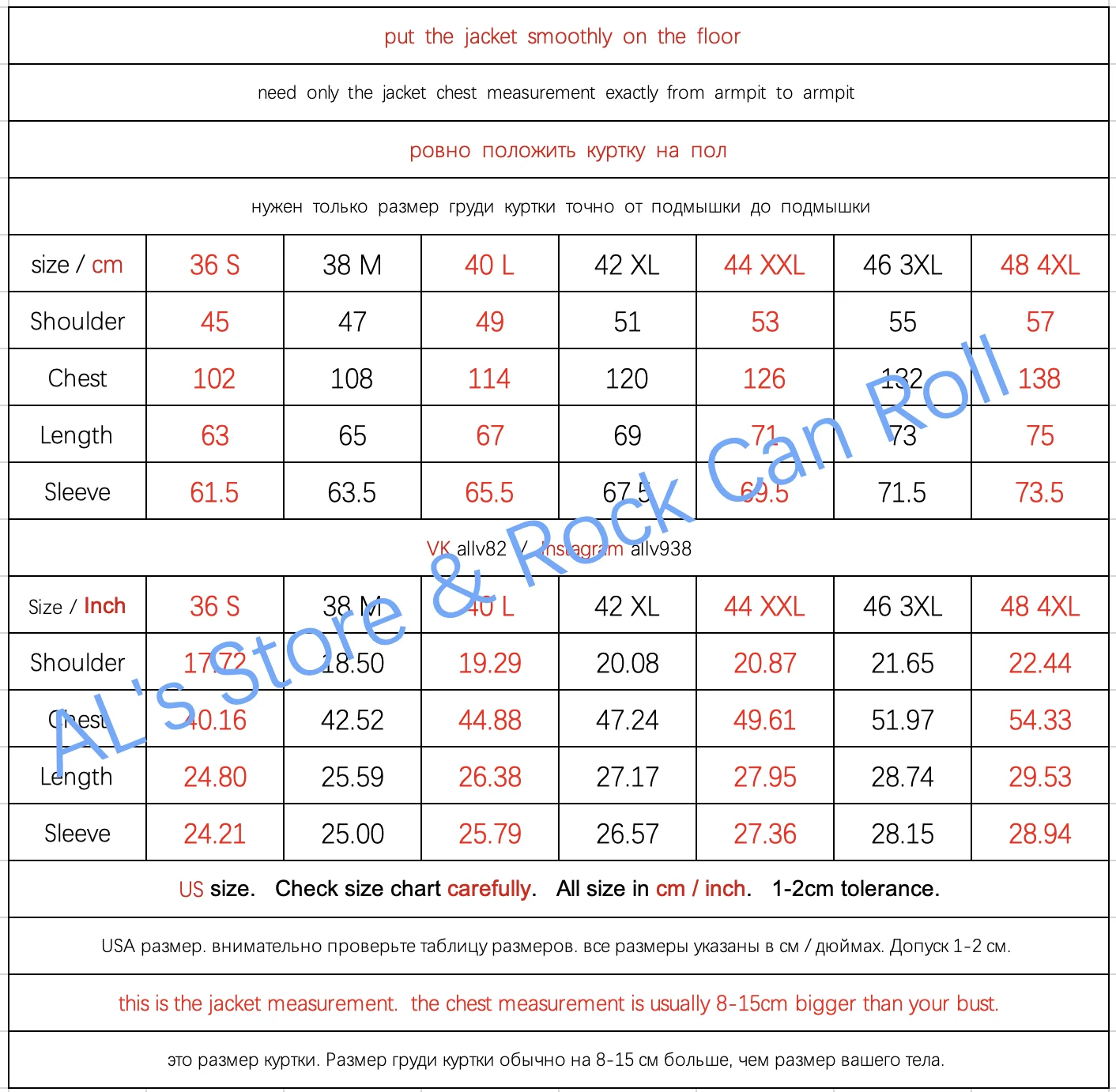 B10-0002 Red Tornado US Big Size Vintage Loose Fitting Super Quality Cotton Fabric  Wool Lining & Collar  B10  Jacket
