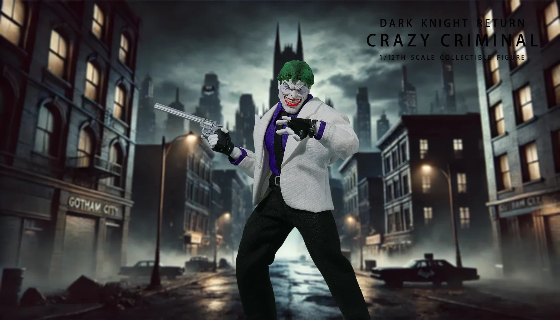 재고 있음 조이맨 토이즈 JMToys 1/12 조커 익스트림 매드맨 JM005 6인치 풀세트 액션 피규어 모델 장난감 컬렉션 장식품 선물