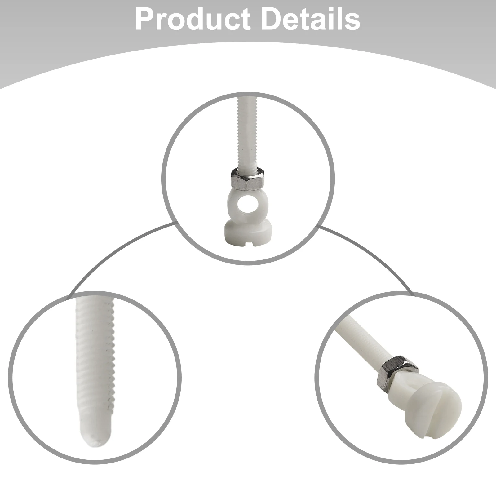 1pc 62/74mm Plastic Sink Screw - Home Hardware Bathroom Sinks ulasan dan harga