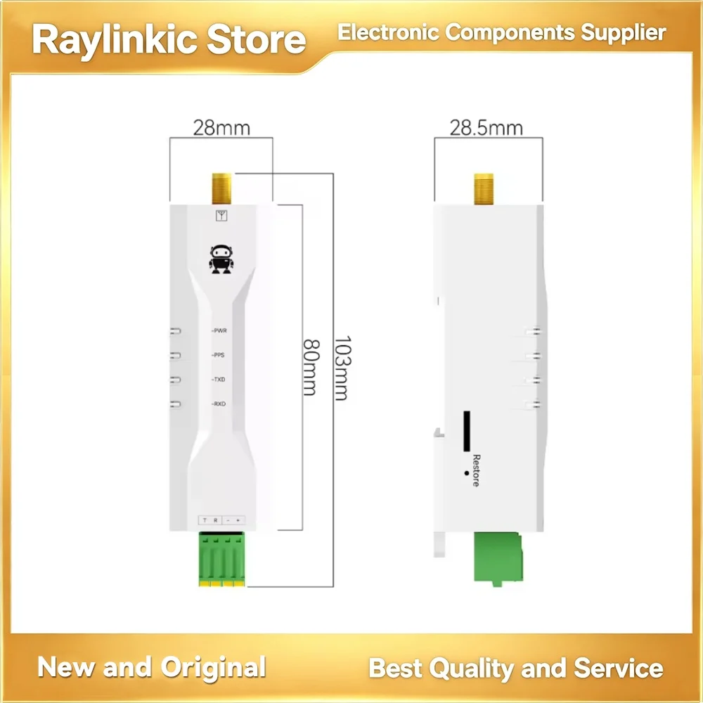 CDEBYTE EWD108‑GN｜Multi‑Mode GNSS Positioning Module, RS485/RS232/TTL DC5‑24V, Multi‑Satellite System, Modbus RTU