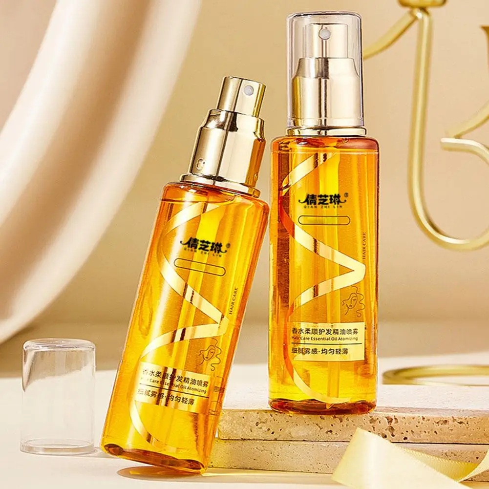100ml Nourishing Hair Essential Oil Anti Frizz Repair Dry Prevent Spilt Ends Smoothing Soften Keratin Straightening Hair Care
