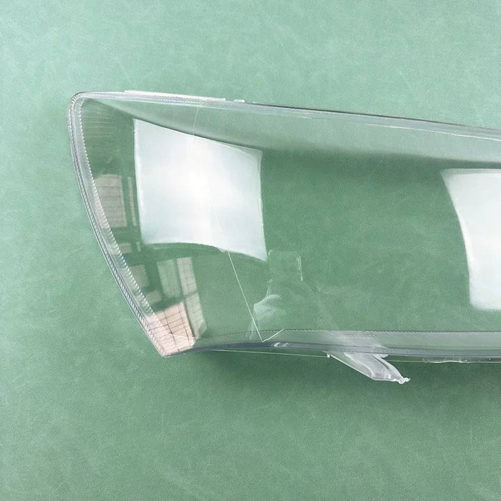 For Geely Emgrand EC7 Sedan White Base 2009~2013 Headlight Transparent Cover Lampshade Head Lamp Headlamp Shell Lens Plexiglass