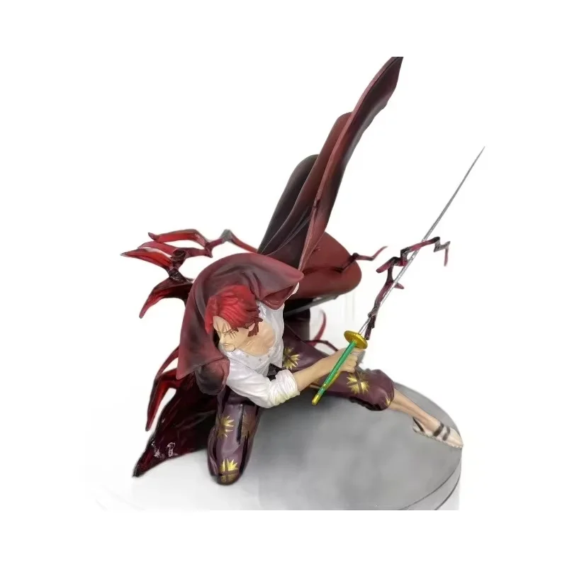 赤髪のシャンクス 蹲むポーズ アクションフィギュア セーラー系アニメゲーム コレクタブルモデル玩具 装飾用