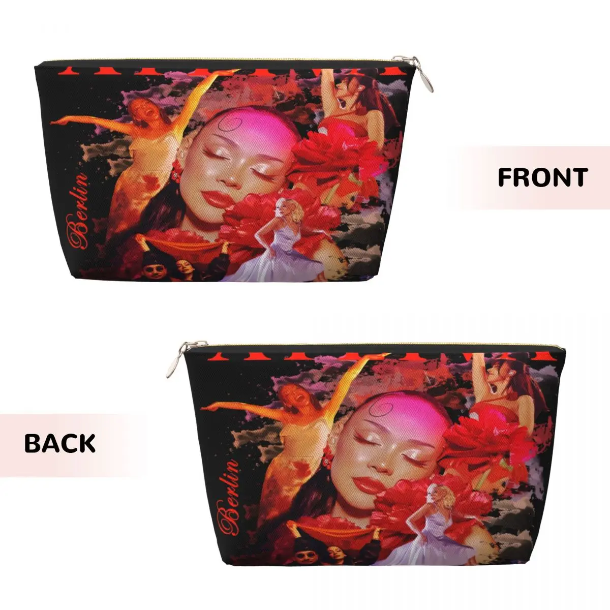 مخصص يموت Ayliva جولة 2025 حقيبة أدوات الزينة موضة ألمانيا المغني مستحضرات التجميل ماكياج المنظم النساء الجمال تخزين صندوق أدوات Dopp #5