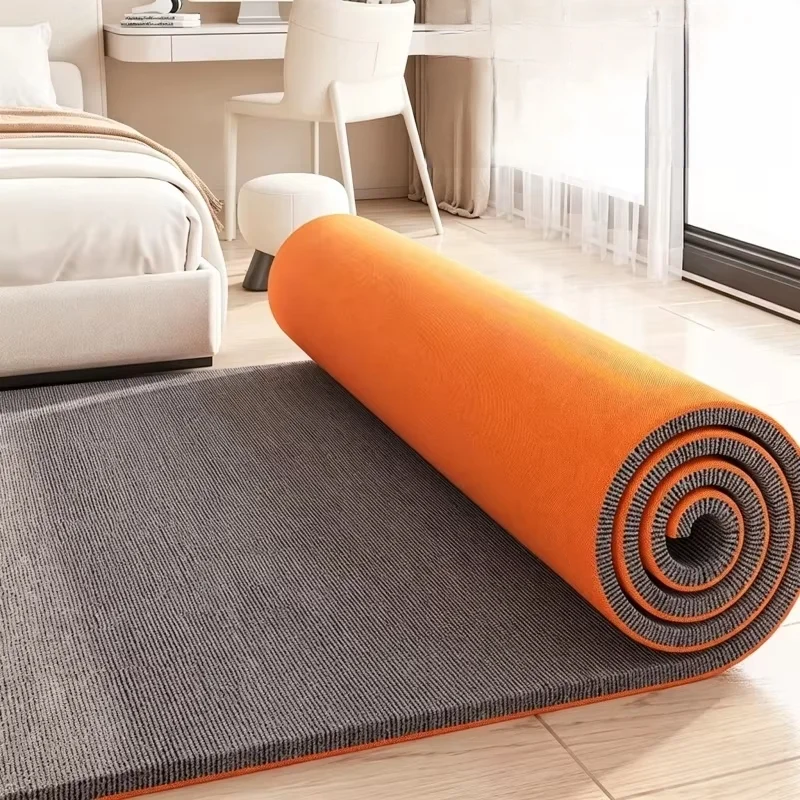 6mm Thick Soundproof Non Slip Gym Floor Mat Extra Large Noise Reduction Carpet for Running Treadmill Home Floors Decoration